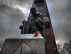 Russisches Ehrendenkmal im Treptower Park in Berlin